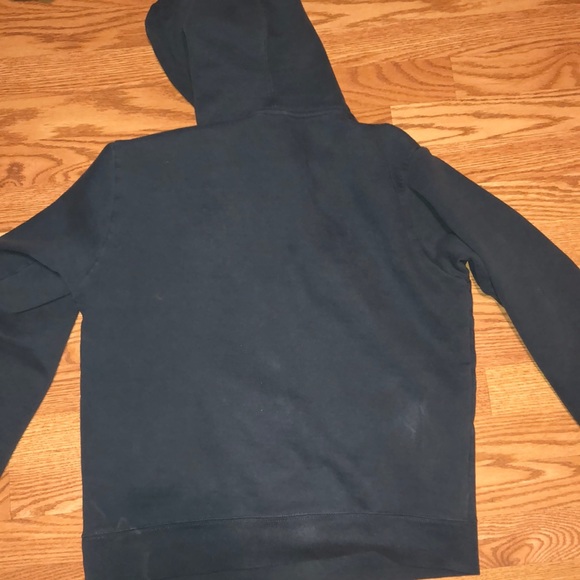 Blue and Orange North face hoodie - Picture 4 of 4